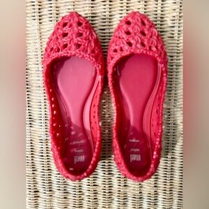 Mel Dreamed By Mini Melissa Campana Crochet Jelly Shoes Water Beach Ballet Flats